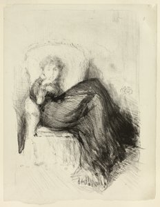 Studie: Maud sitzend von James Abbott McNeill Whistler