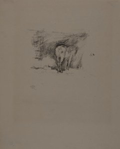 Studie eines Pferdes von James Abbott McNeill Whistler