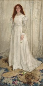 Symphonie in Weiß, Nr. 1: Das weiße Mädchen von James Abbott McNeill Whistler