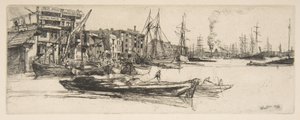 Thames Lagerhäuser von James McNeill Whistler