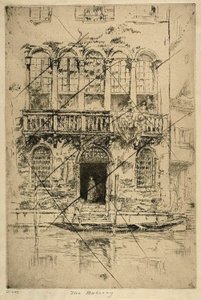 Der Balkon von James Abbott McNeill Whistler
