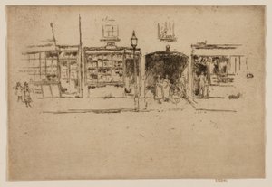 Der Friseursalon, Chelsea von James McNeill Whistler