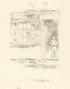 Der Barbierladen in den Stallungen von James Abbott McNeill Whistler