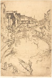 Die Brücke von James Abbott McNeill Whistler