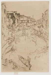 Die Brücke, Santa Marta von James Abbott McNeill Whistler