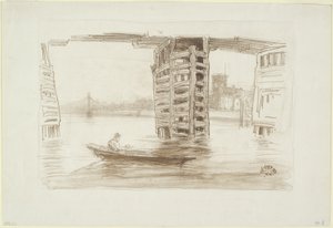 Die breite Brücke von James Abbott McNeill Whistler