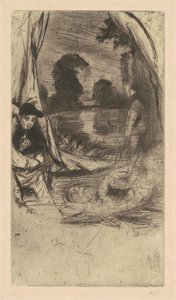 Das Lager von James Abbott McNeill Whistler