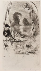 Das Lager von James Abbott McNeill Whistler
