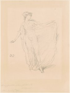 Das tanzende Mädchen von James Abbott McNeill Whistler