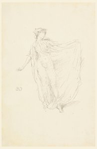 Das tanzende Mädchen, 1890 von James Abbott McNeill Whistler