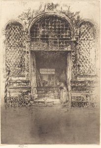 Die Türöffnung von James Abbott McNeill Whistler