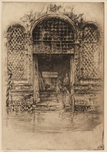 Die Türöffnung von James Abbott McNeill Whistler