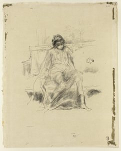 Die drapierte Figur, sitzend von James Abbott McNeill Whistler