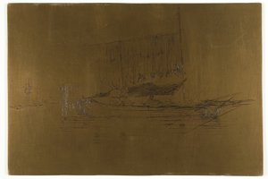 Das Fischerboot von James Abbott McNeill Whistler