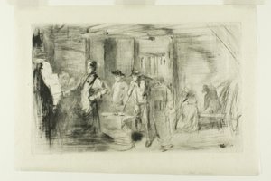 Die Schmiede von James Abbott McNeill Whistler