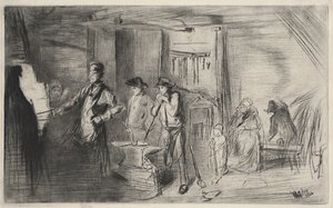 Die Schmiede von James McNeill Whistler