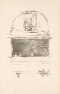 Die Schmiede, Passage du Dragon von James Abbott McNeill Whistler