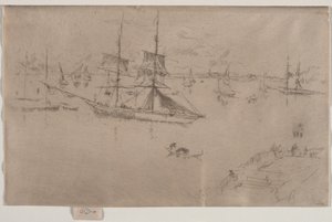Die Lagune, Mittag von James McNeill Whistler