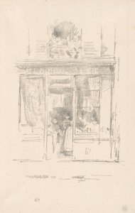 Die Wäscherin: "La Blanchisseuse de la Place Dauphine" von James Abbott McNeill Whistler