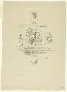 Der kleine Balkon von James Abbott McNeill Whistler