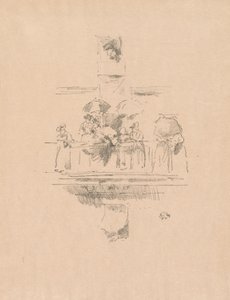 Der kleine Balkon von James Abbott McNeill Whistler