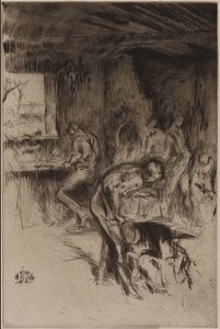 Die kleine Schmiede, Liverpool von James Abbott McNeill Whistler