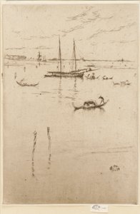 Die kleine Lagune von James Abbott McNeill Whistler