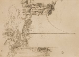 Der kleine Mast von James Abbott McNeill Whistler
