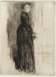 Das kleine Samtkleid von James Abbott McNeill Whistler