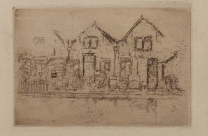 Der kleine Wagenbauer von James Abbott McNeill Whistler