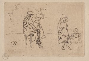 Die Menpes-Kinder von James McNeill Whistler