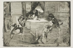 Das Musikzimmer von James Abbott McNeill Whistler