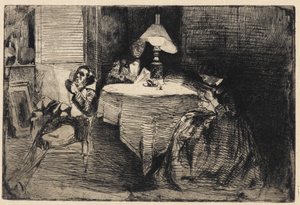 Das Musikzimmer von James Abbott McNeill Whistler