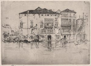 Die Paläste, aus der ersten Venedig-Serie