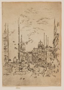 Die Piazzetta von James Abbott McNeill Whistler