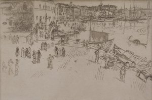Die Riva, Nr. 1 von James McNeill Whistler