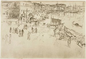 Die Riva, Nr. 1 von James McNeill Whistler