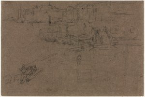 Die Riva, Venedig von James McNeill Whistler