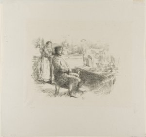Der Schuhmacher von James Abbott McNeill Whistler