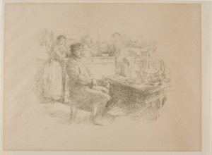 Der Schuhmacher von James Abbott McNeill Whistler
