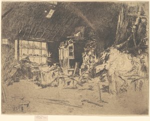 Die Schmiede von James Abbott McNeill Whistler