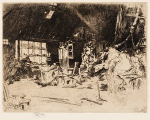 Die Schmiede von James Abbott McNeill Whistler