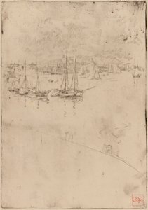 Das Dampfschiff, Venedig von James Abbott McNeill Whistler
