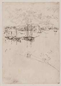 Der Dampfer, Venedig von James Abbott McNeill Whistler