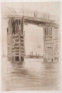 Die Hohe Brücke von James McNeill Whistler