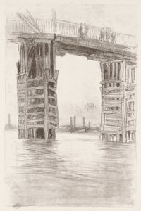 Die hohe Brücke von James McNeill Whistler