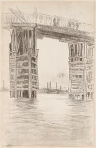 Die Hohe Brücke von James McNeill Whistler