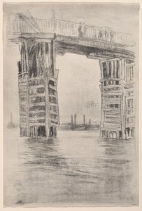 Die Hohe Brücke von James McNeill Whistler