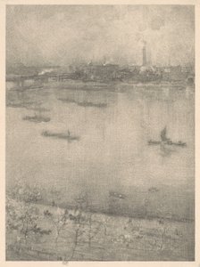 Die Themse von James Abbott McNeill Whistler