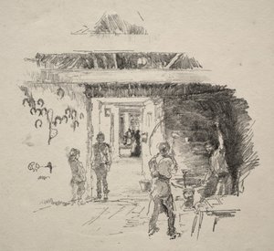 Der Reifenschmied von James McNeill Whistler